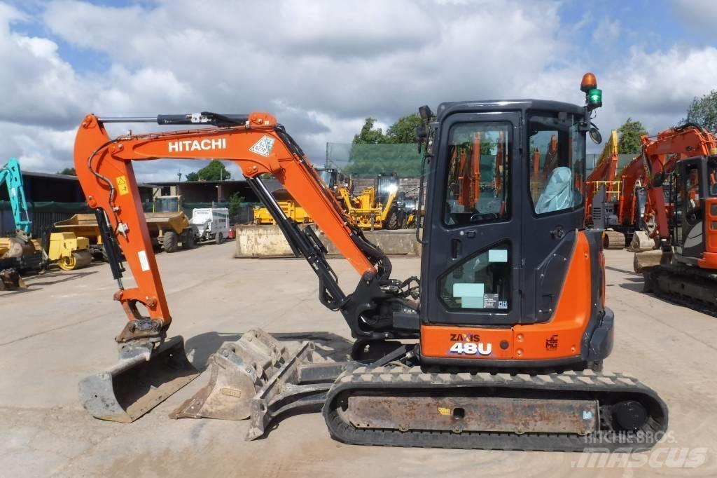 Hitachi ZX 48 U-6 Mini rýpadlá < 7t