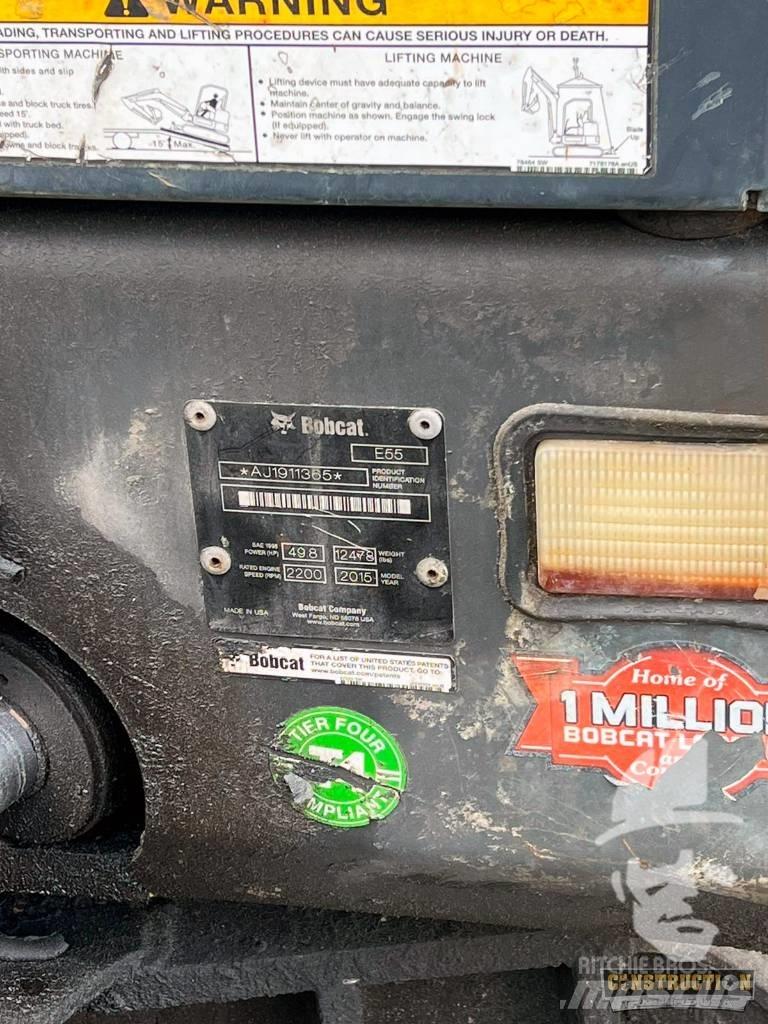 Bobcat E 55 Mini rýpadlá < 7t
