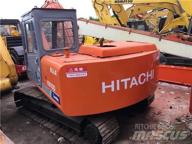 Hitachi EX100 Pásové rýpadlá