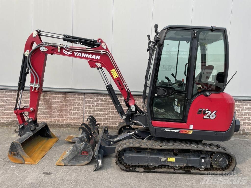 Yanmar SV26 Mini rýpadlá < 7t