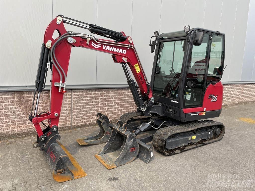 Yanmar SV26 Mini rýpadlá < 7t