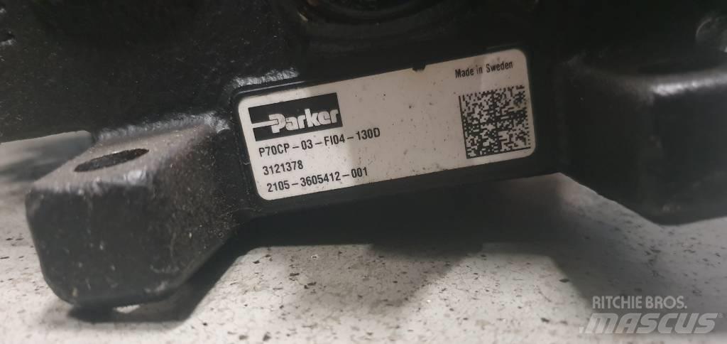 Parker P70CP-03 Hydraulika