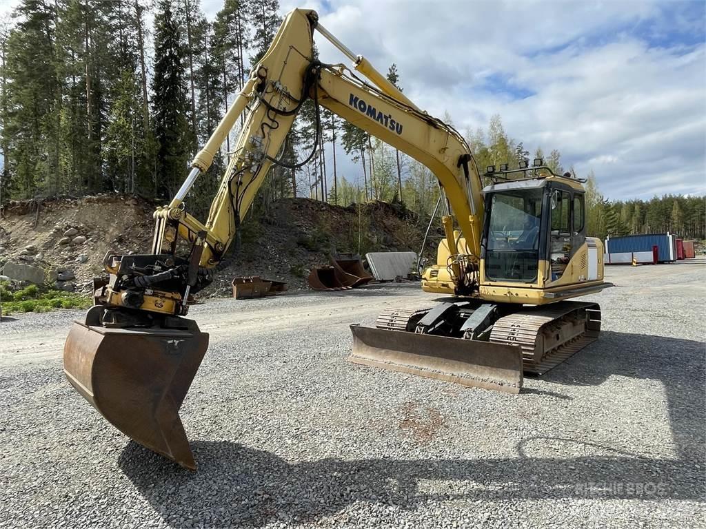 Komatsu PC130-7k Pásové rýpadlá