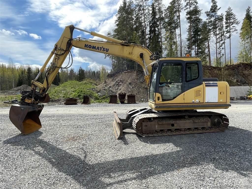 Komatsu PC130-7k Pásové rýpadlá