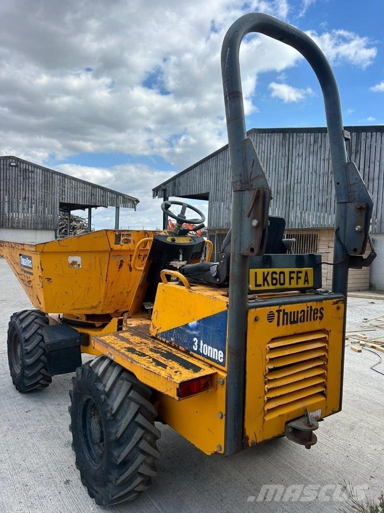 Thwaites 3 tonne Stavebné sklápače