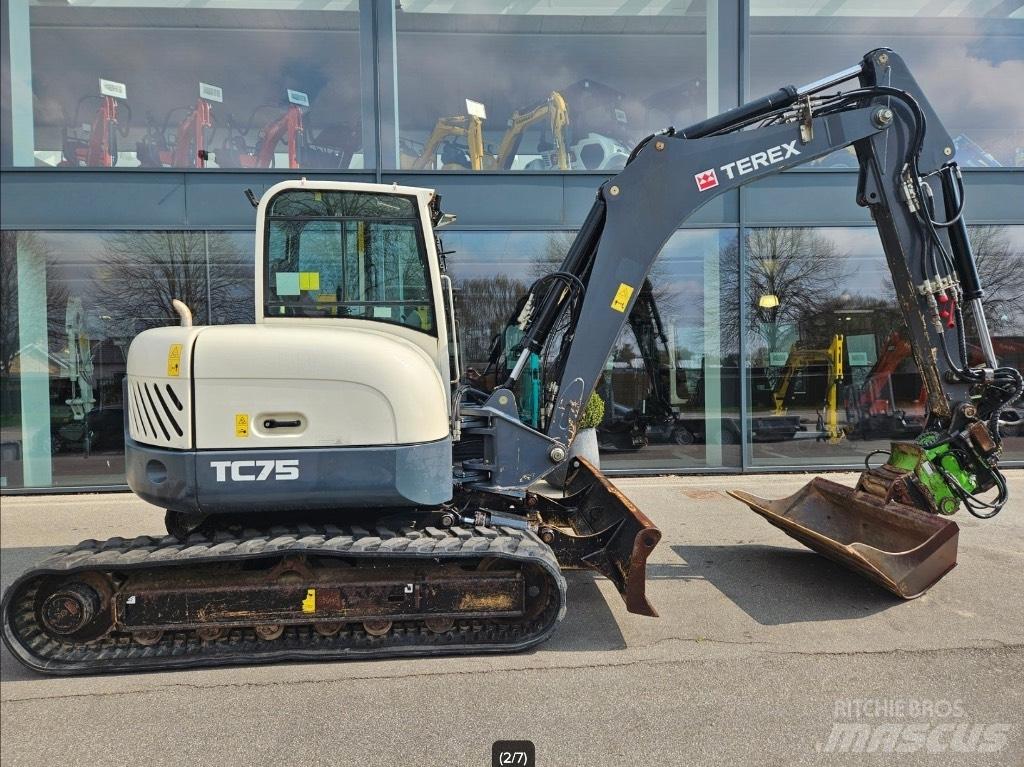 Terex TC 75 Midi rýpadlá 7 t - 12 t