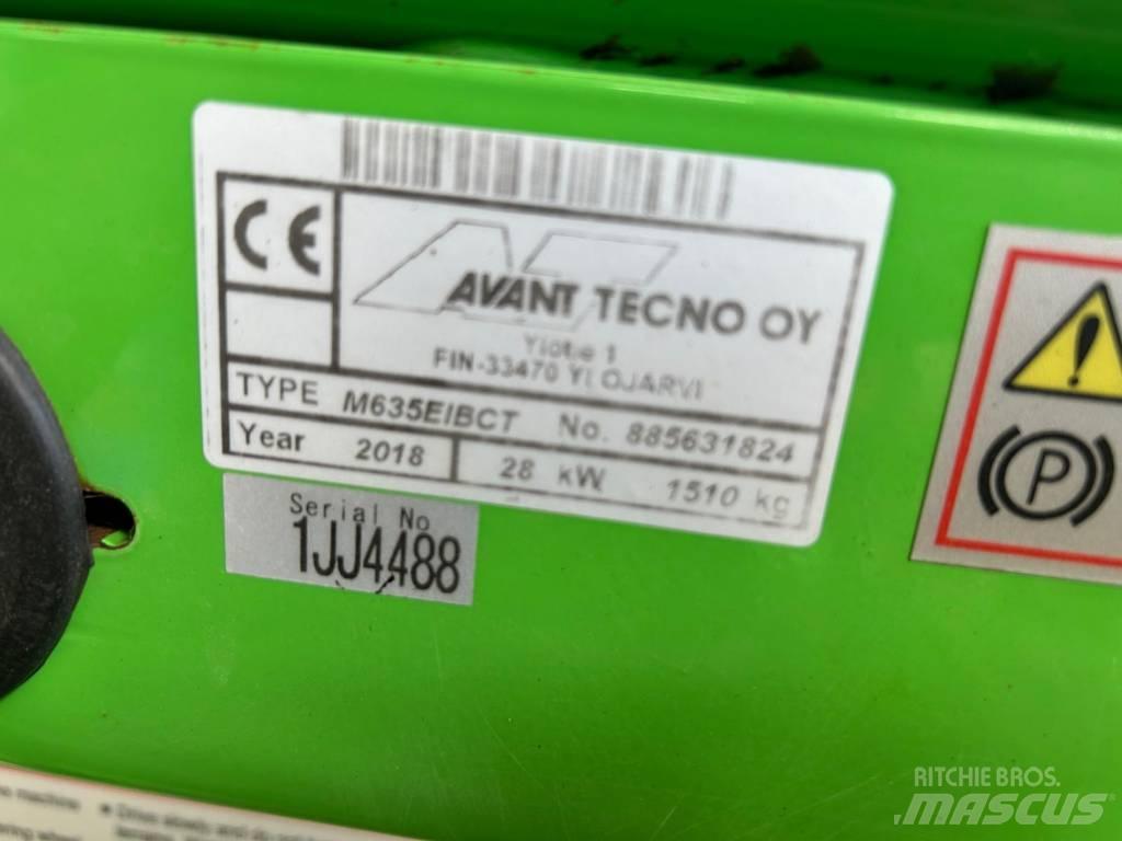 Avant 635 Viacúčelové nakladače