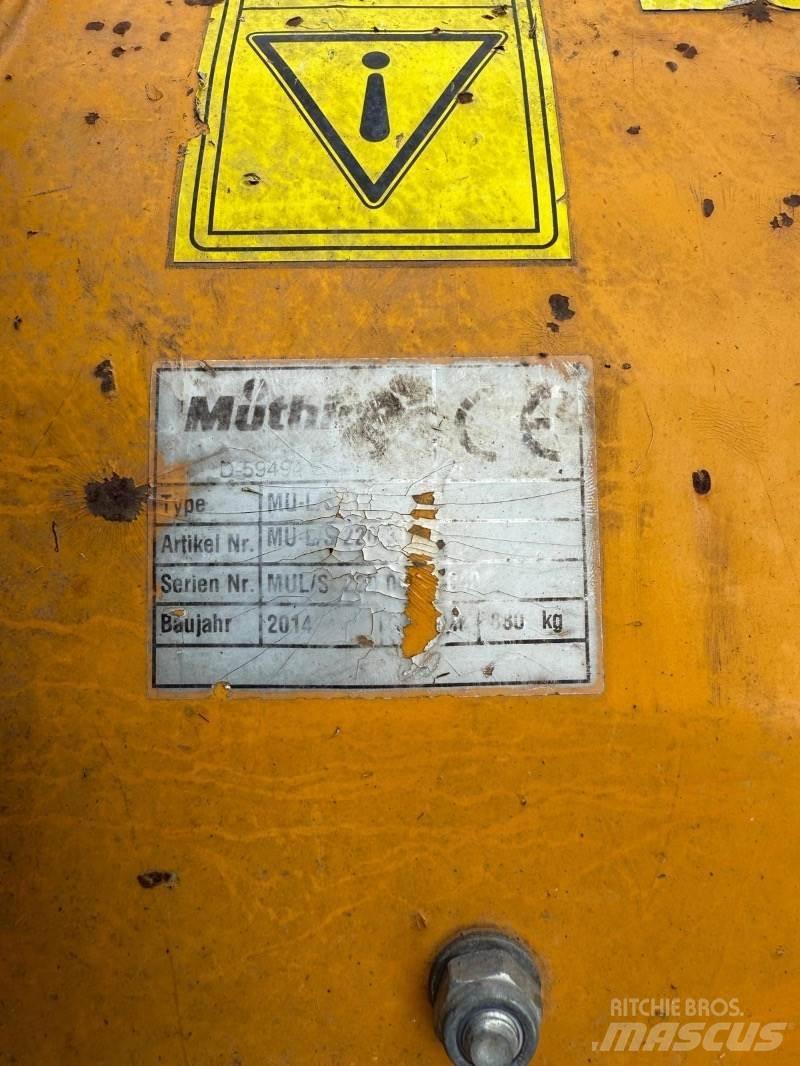 Müthing MU/L 220 Stroje na zber krmovín-príslušenstvo