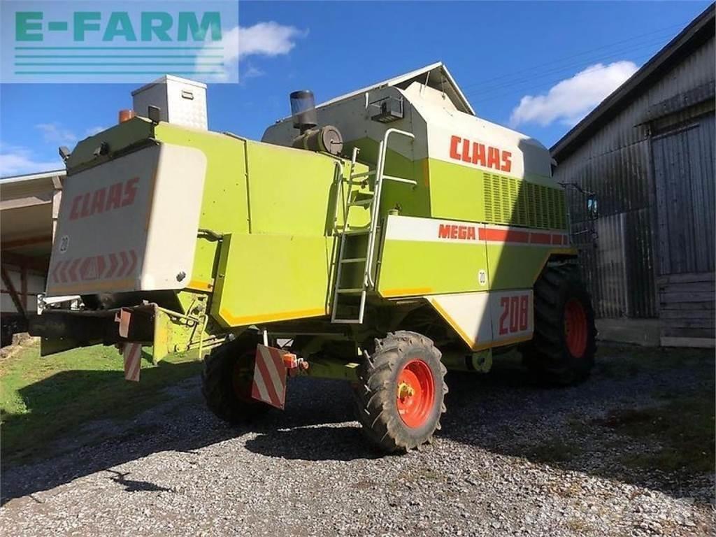 CLAAS mega 208 Kombinované zberacie stroje