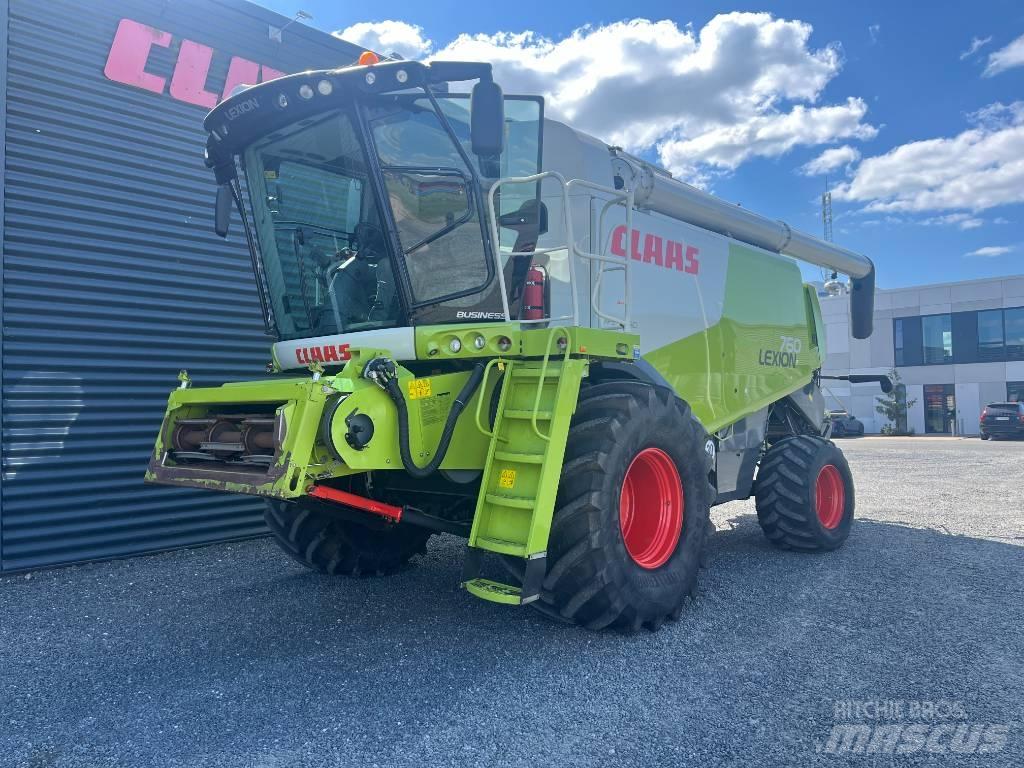 CLAAS Lexion 760 Kombinované zberacie stroje