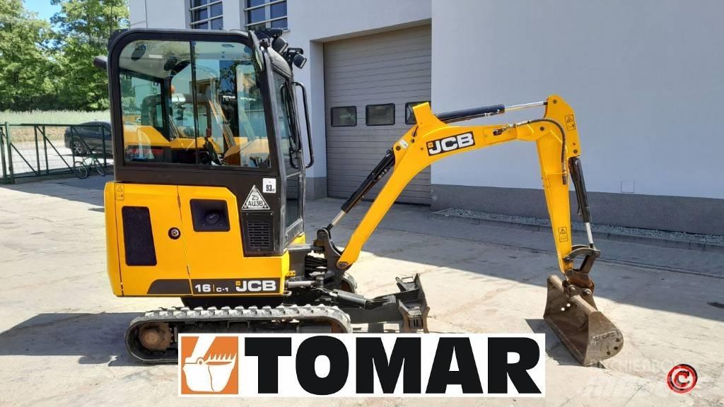 JCB 16 C-1 Mini rýpadlá < 7t
