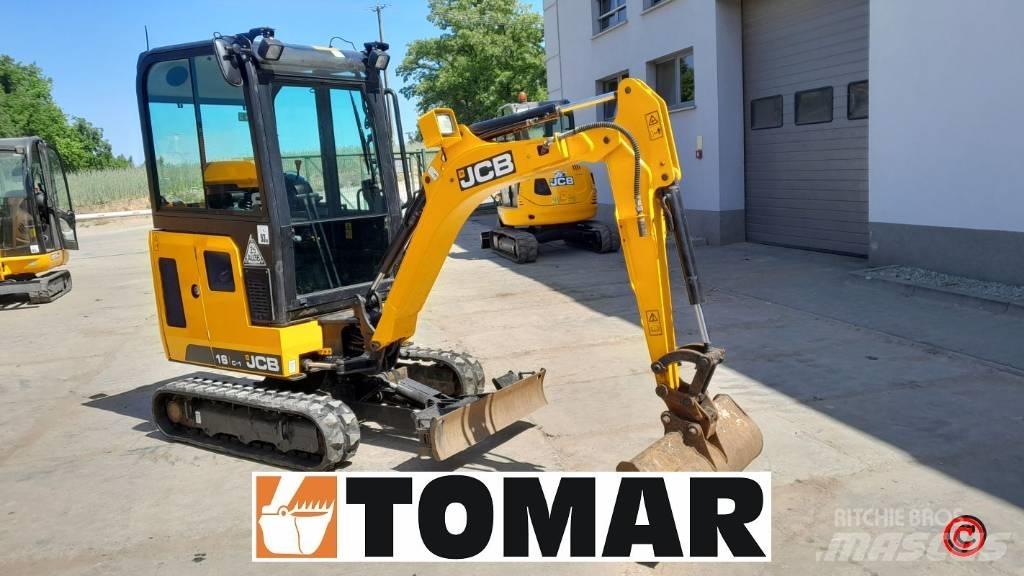 JCB 16 C-1 Mini rýpadlá < 7t