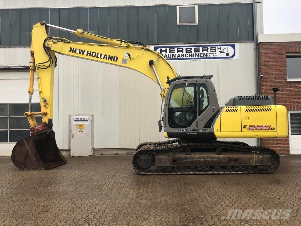 New Holland E 265 B Pásové rýpadlá