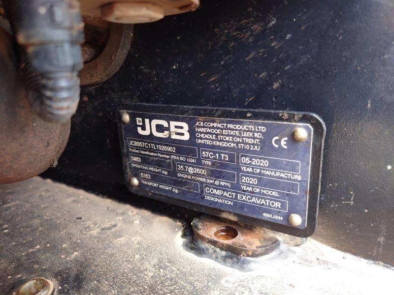 JCB 57 C-1 Mini rýpadlá < 7t