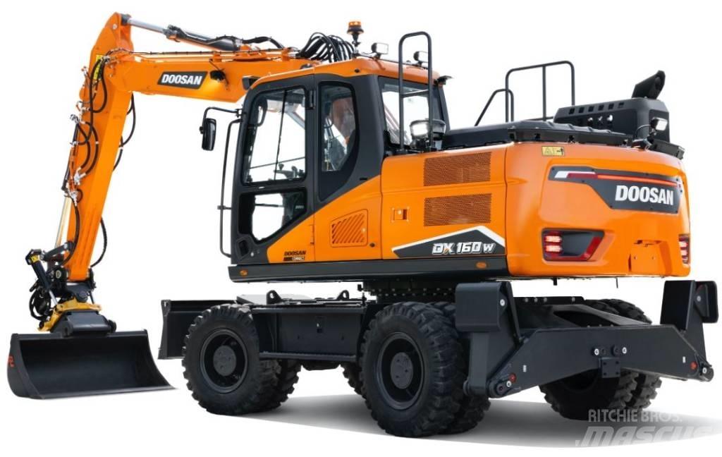 Develon DX160W-7 Kolesové rýpadlá