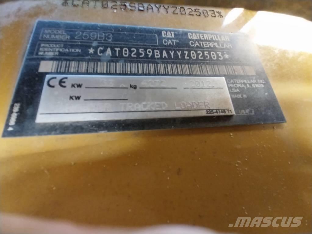 CAT 259 B 3 Šmykom riadené nakladače