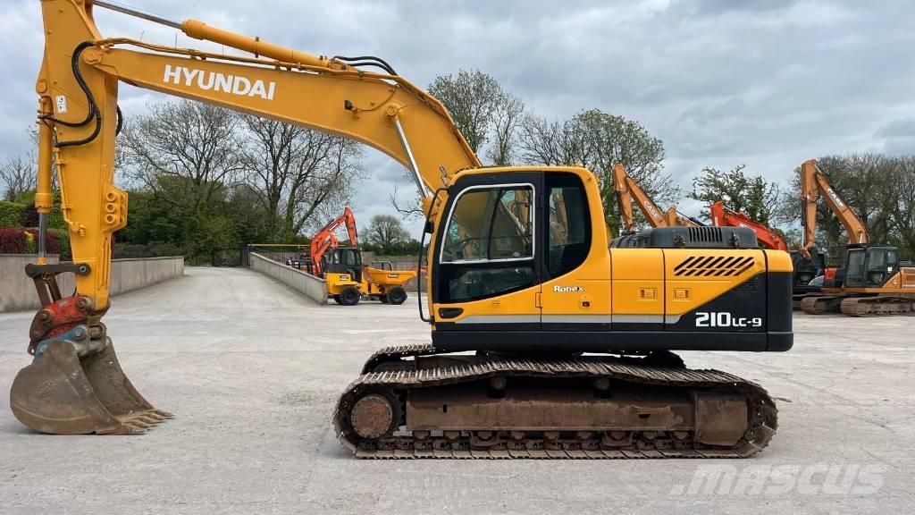 Hyundai 210-9 Pásové rýpadlá