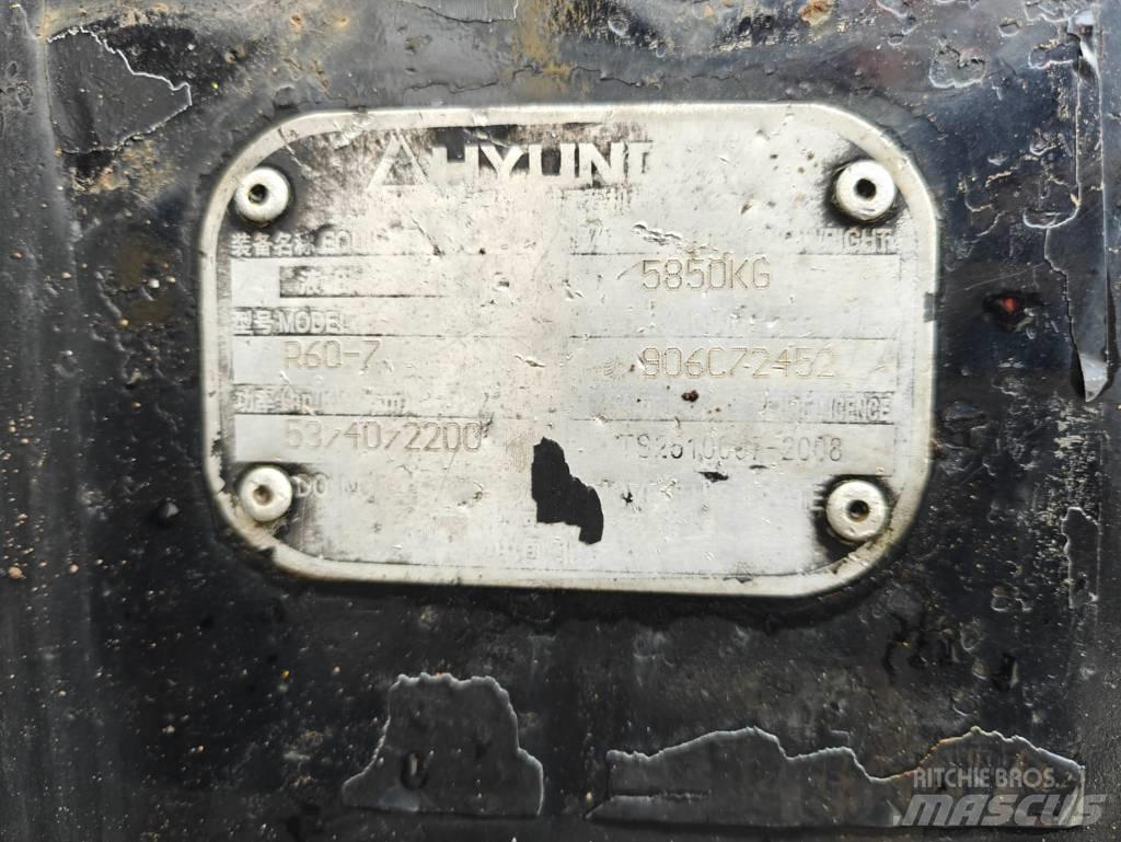 Hyundai R 60-7 Mini rýpadlá < 7t