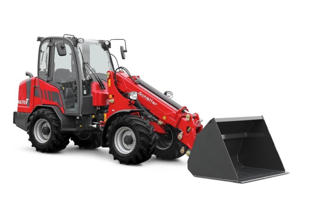 Schäffer 4670 T-2 Teleskopické nakladače pre poľnohospodárstvo