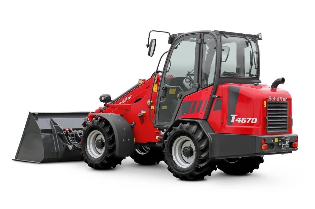 Schäffer 4670 T-2 Teleskopické nakladače pre poľnohospodárstvo