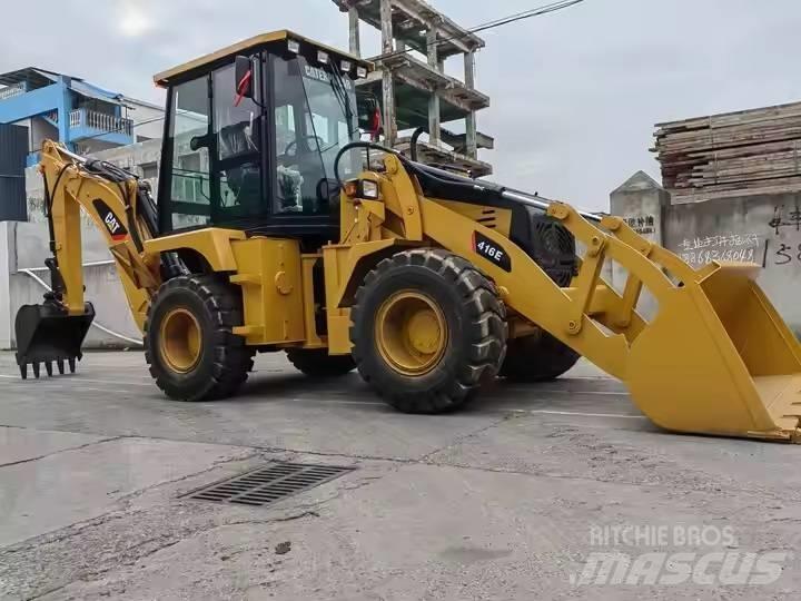 CAT 416 E Rýpadlo-nakladače