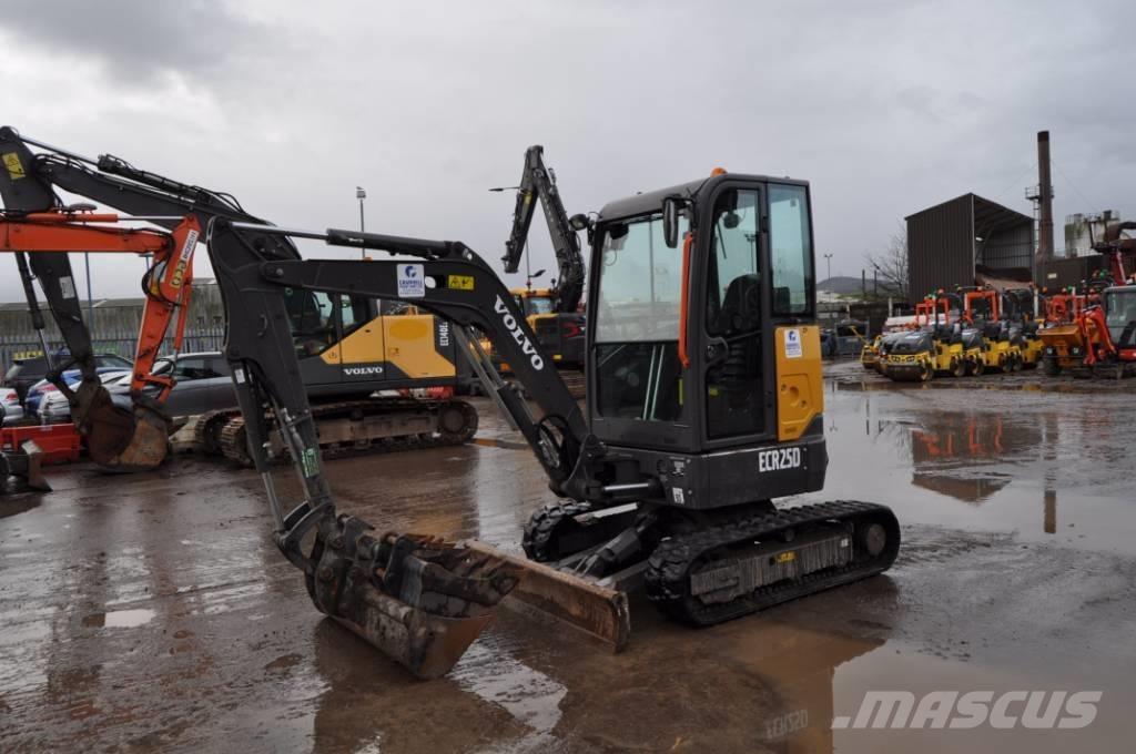 Volvo ECR 25 D Mini rýpadlá < 7t