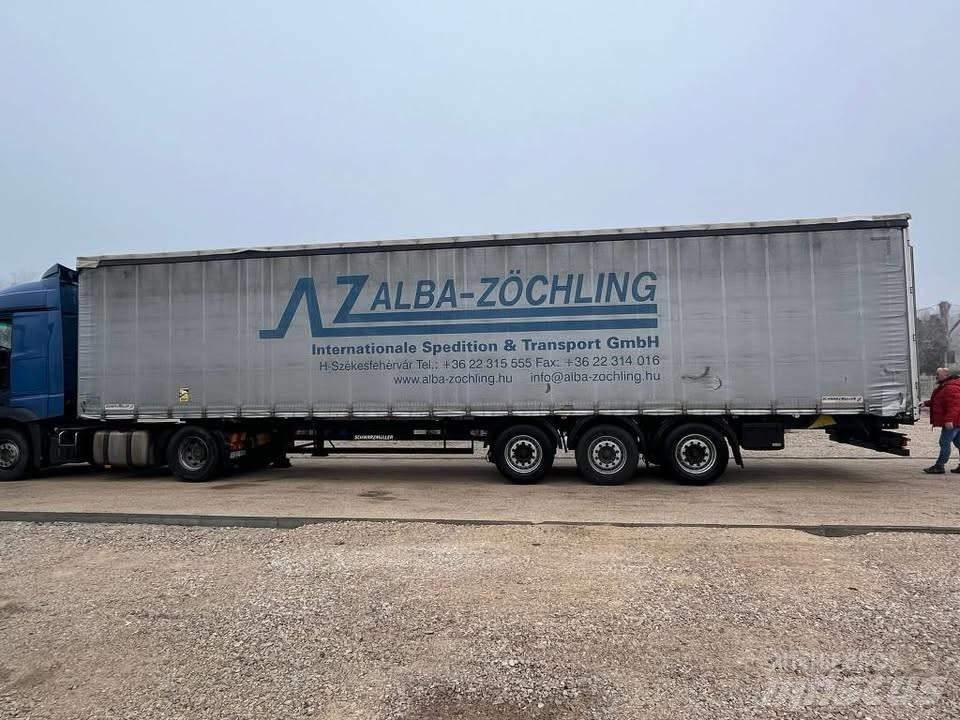 Schwarzmüller S1  J Prívesy s bočnou zhrnovacou plachtou