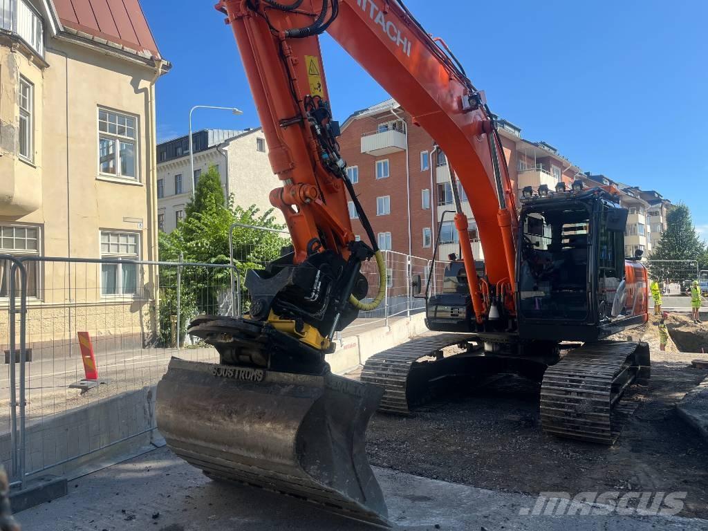 Hitachi ZX 210 Pásové rýpadlá