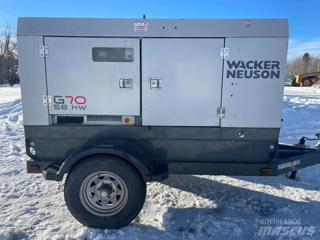 Wacker Neuson G 70 Naftové generátory