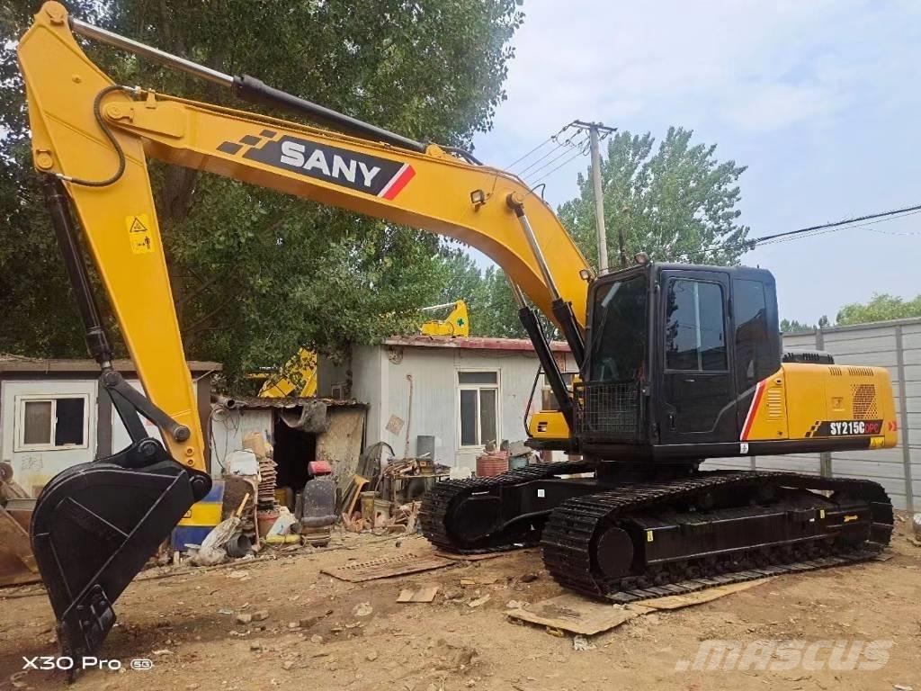 Sany SY215-9 Pásové rýpadlá