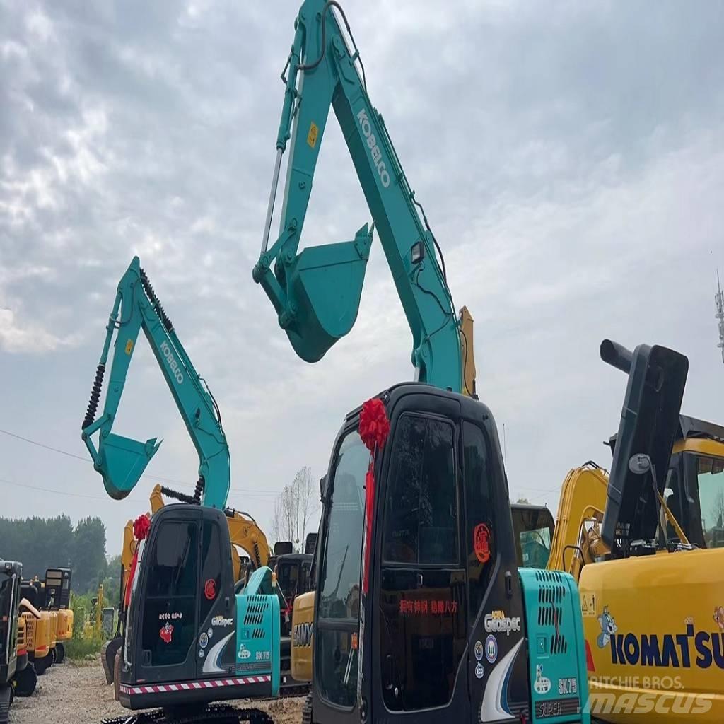 Kobelco SK 75 Pásové rýpadlá