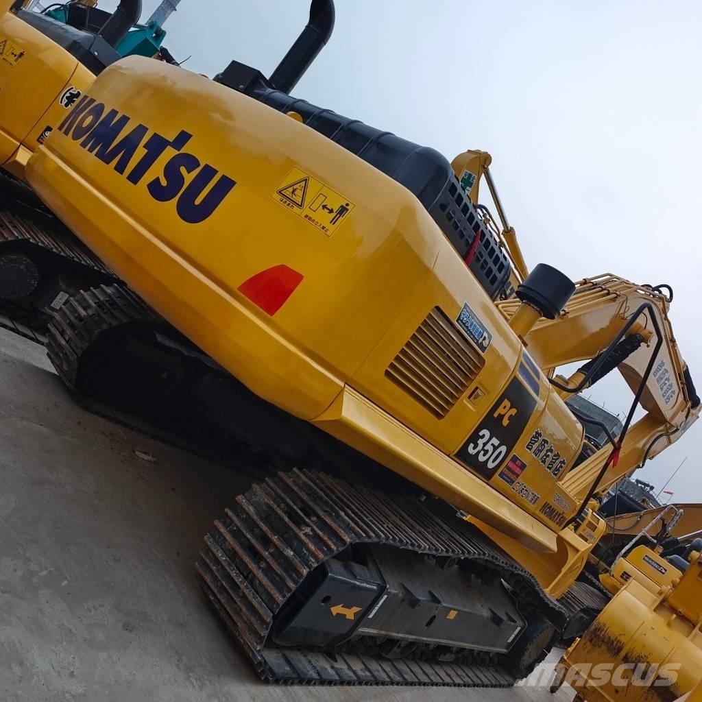 Komatsu PC 350 Pásové rýpadlá