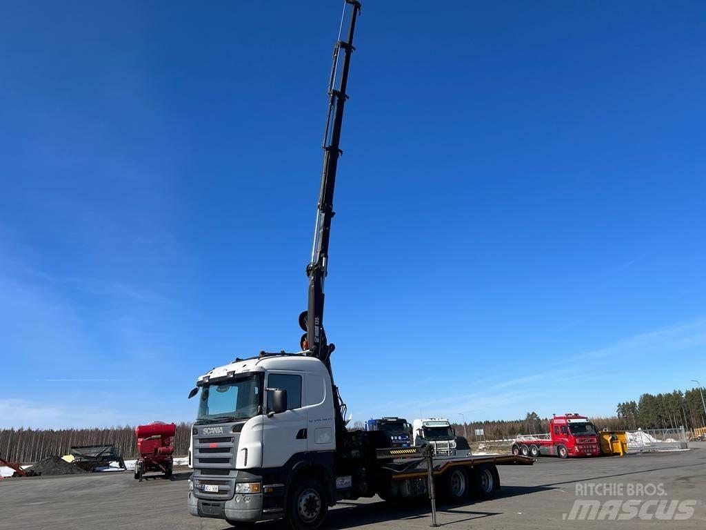 Scania R 420 LB Autožeriavy, hydraulické ruky