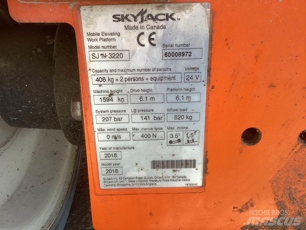 SkyJack SJIII3220 Nožnicové zdvíhacie plošiny