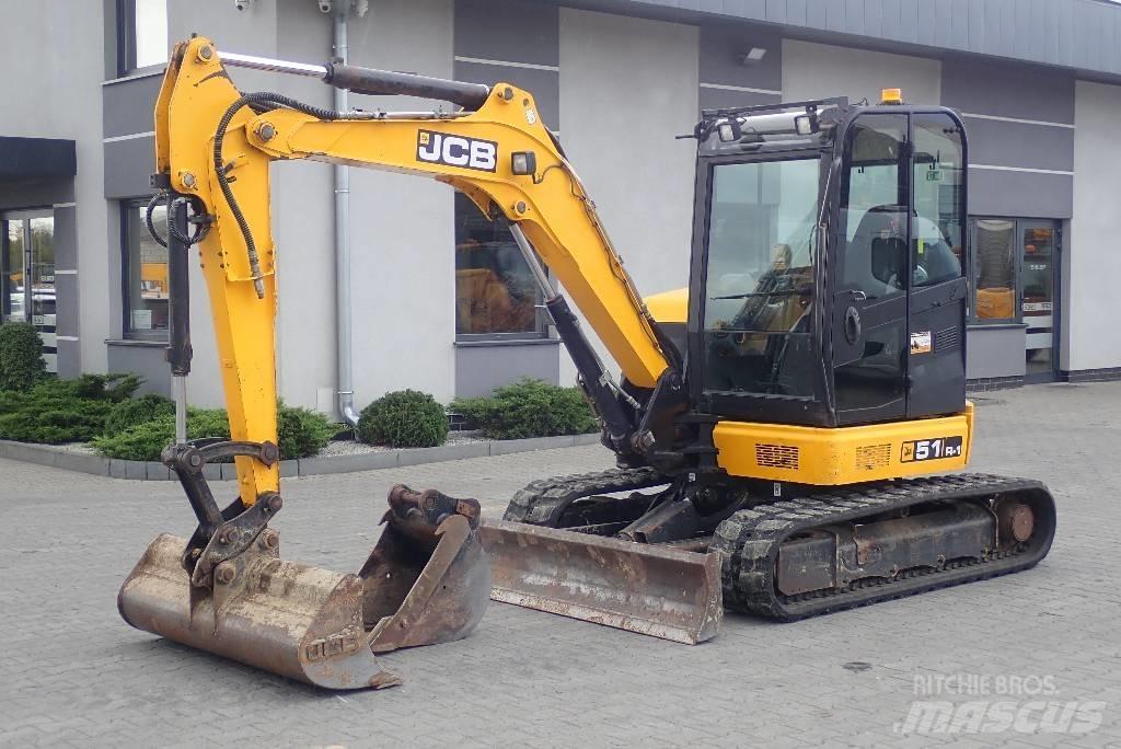 JCB 51 R-1 Mini rýpadlá < 7t