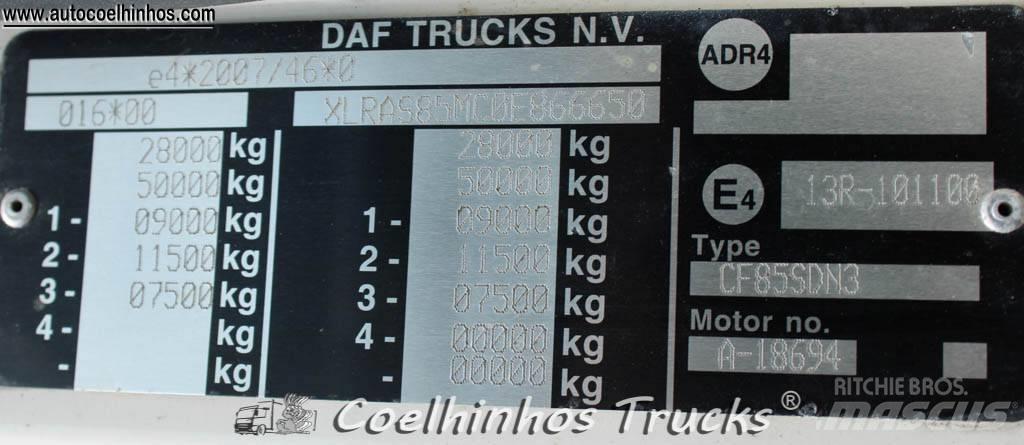 DAF CF85.360 Plošinové nákladné automobily/nákladné automobily so sklápacími bočnicami