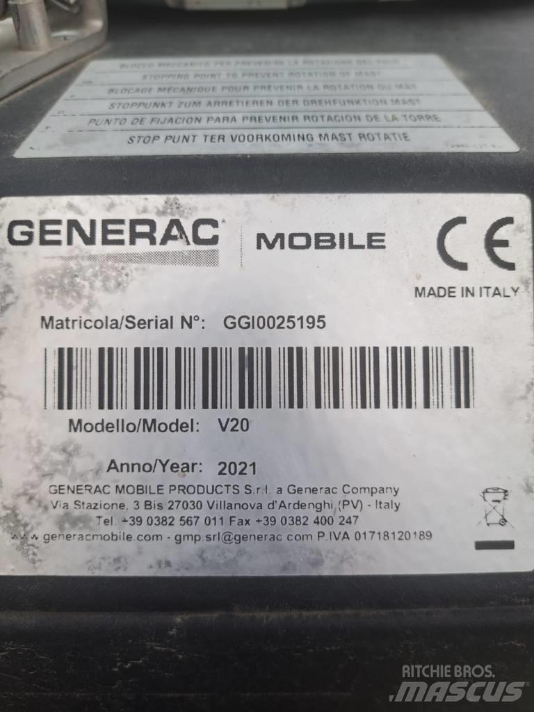 Pramac Generac V20 Osvetľovacie stožiare