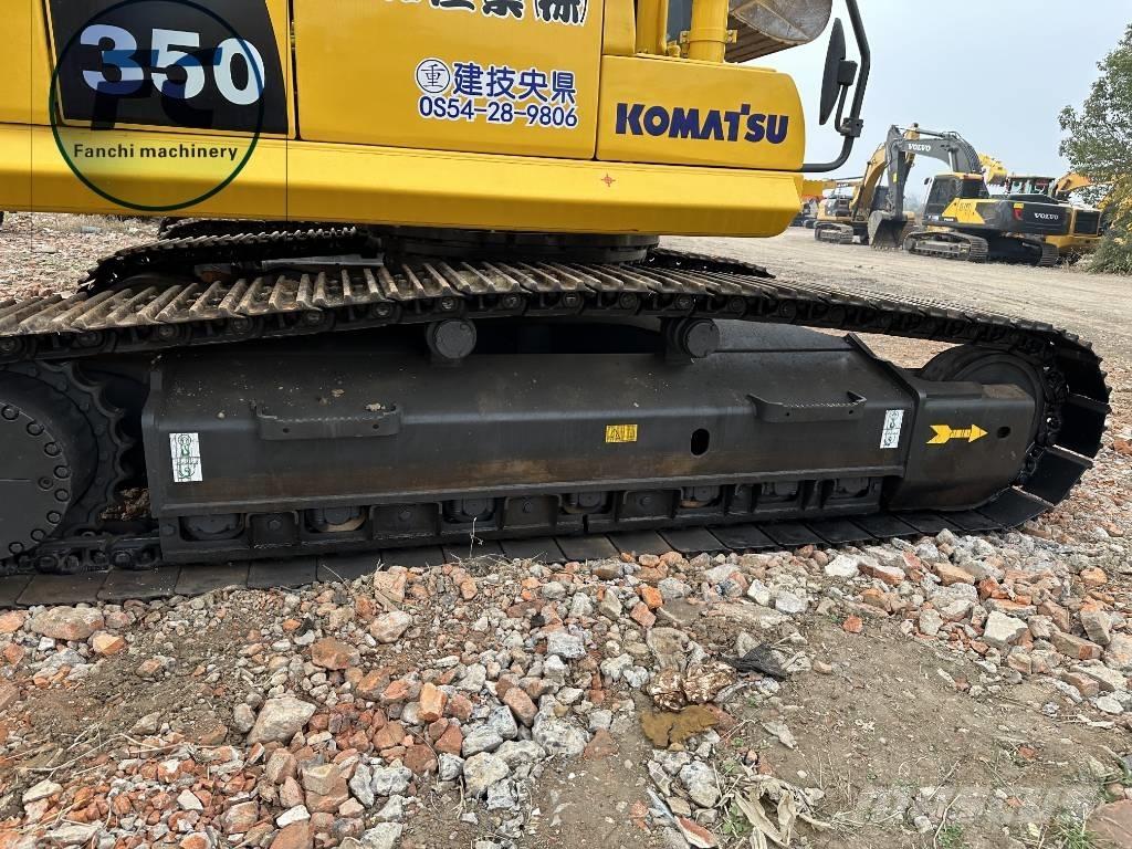 Komatsu 350 Pásové rýpadlá