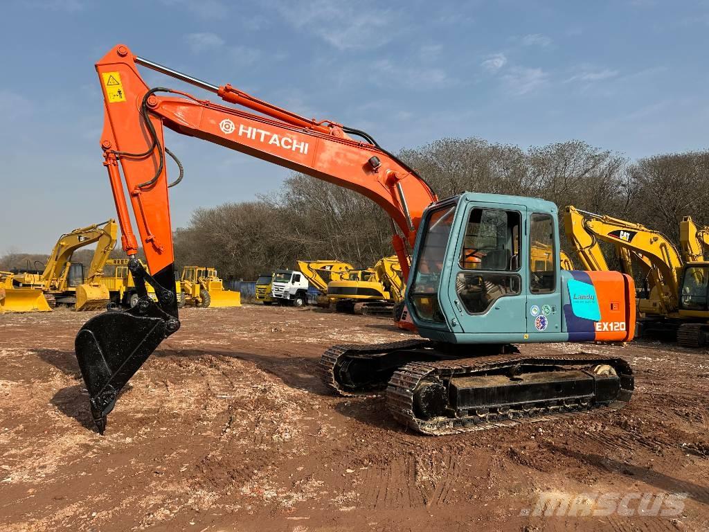 Hitachi EX 120 Pásové rýpadlá