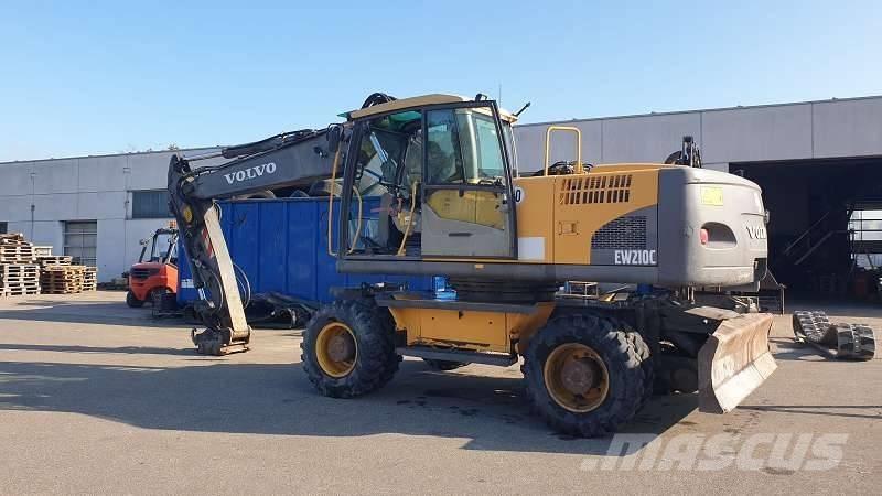 Volvo EW 210 C Kolesové rýpadlá