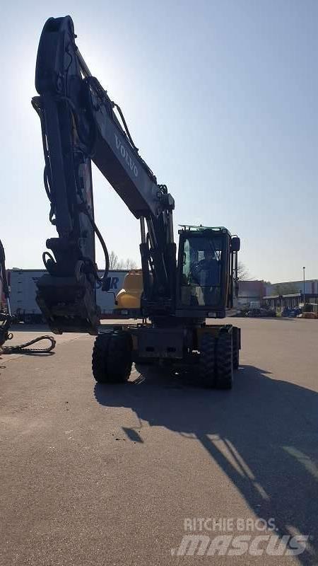 Volvo EW 210 C Kolesové rýpadlá