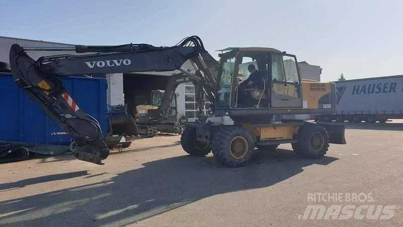 Volvo EW 210 C Kolesové rýpadlá