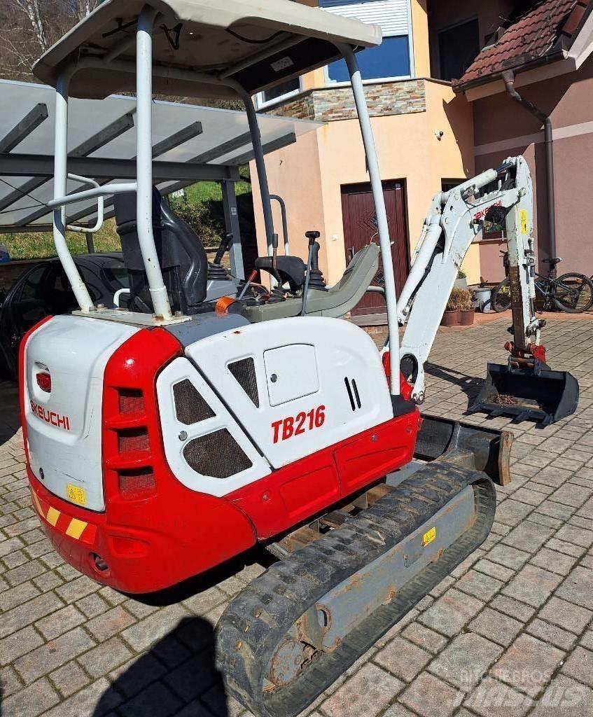 Takeuchi TB 216 Mini rýpadlá < 7t