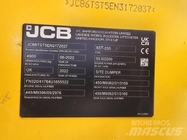 JCB 6 T Stavebné sklápače