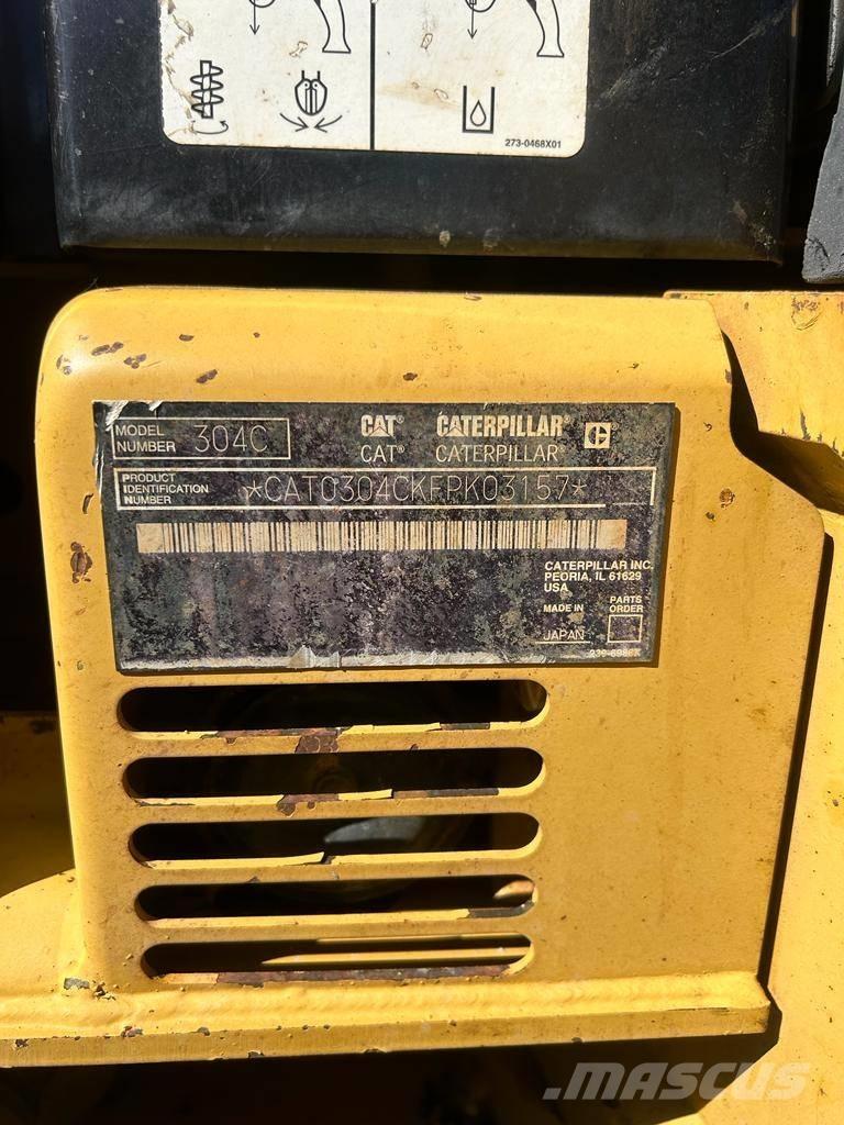 CAT 304 C CR Mini rýpadlá < 7t