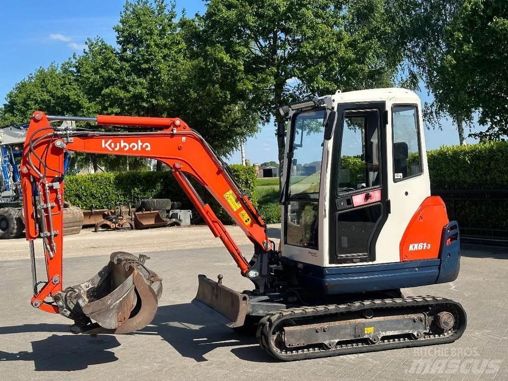 Kubota KX61-3 Mini rýpadlá < 7t