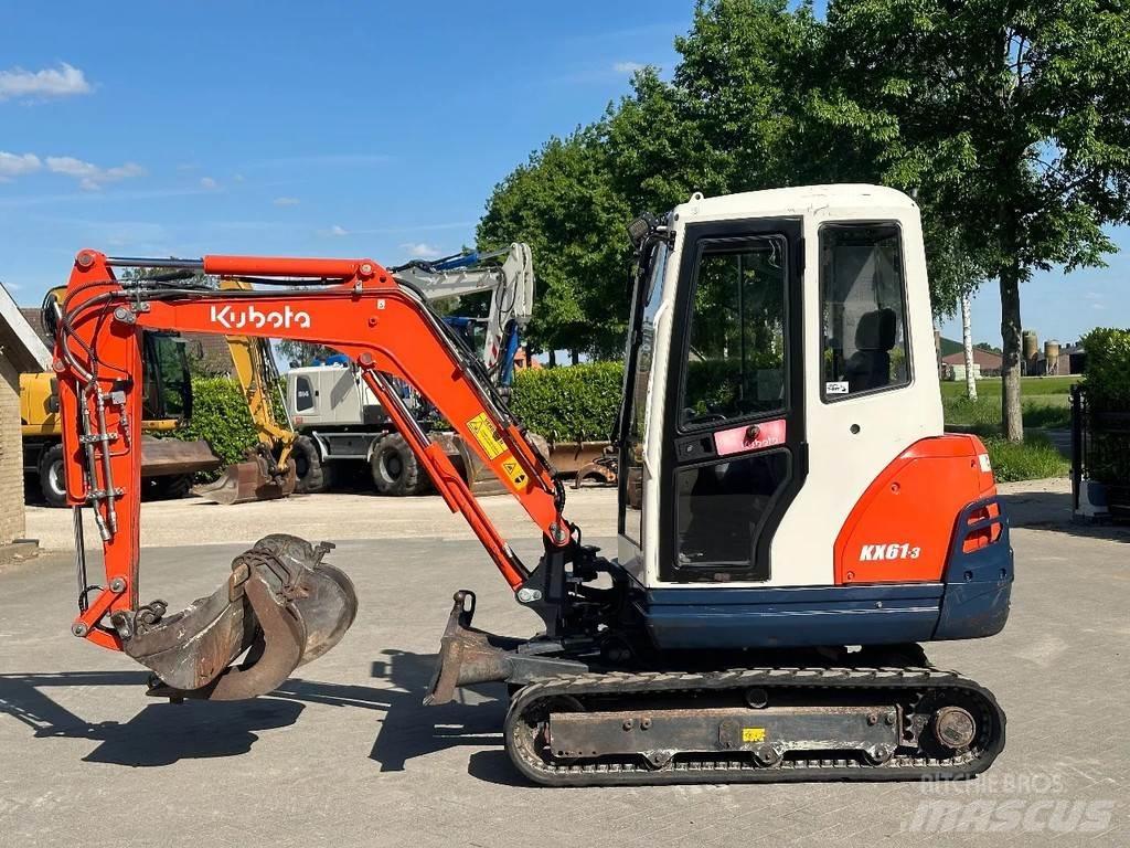 Kubota KX61-3 Mini rýpadlá < 7t