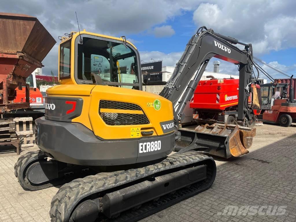 Volvo ECR 88 D Midi rýpadlá 7 t - 12 t