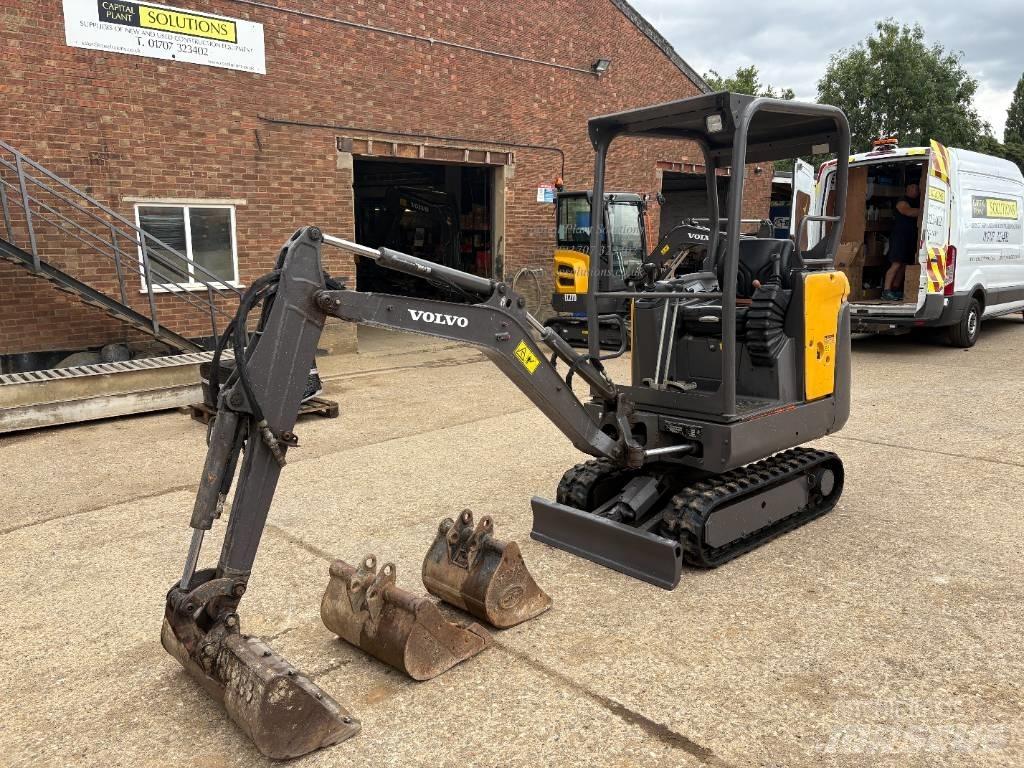 Volvo EC 15 D Mini rýpadlá < 7t