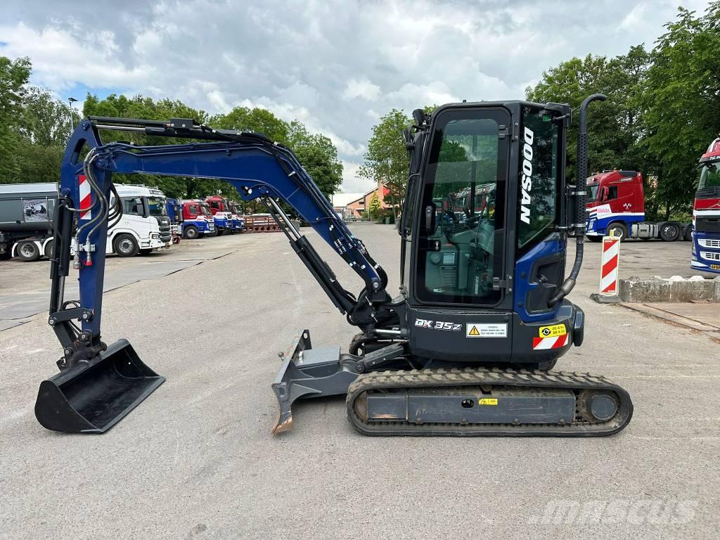 Doosan DX 35 Z Mini rýpadlá < 7t